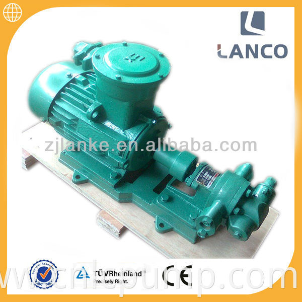 Lanco brand Standard KCB-200 Gear Rotary Oil pump wich 4 kw motor